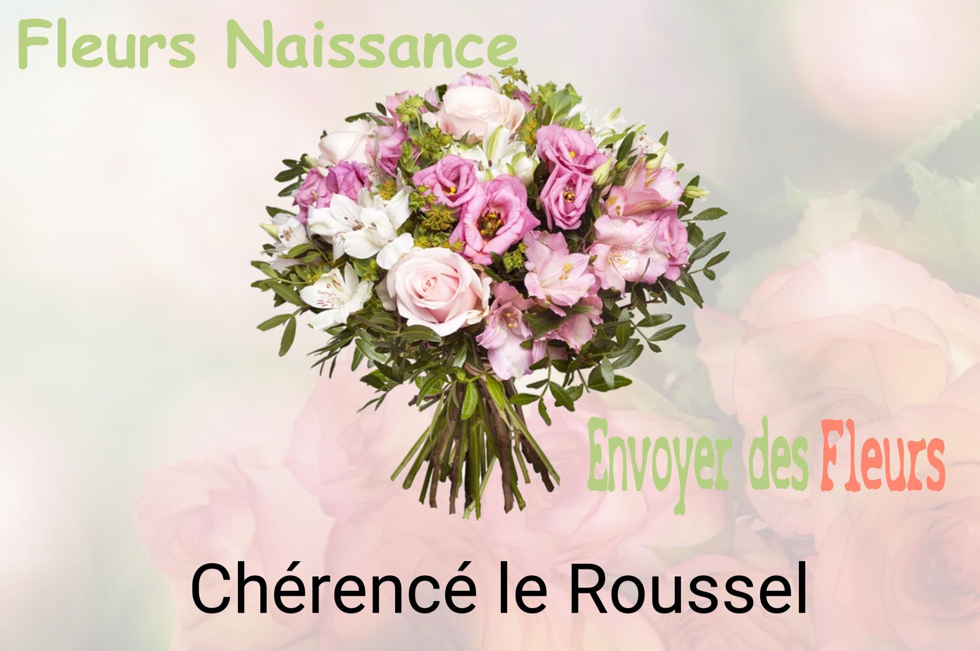 Bouquet de fleurs de naissance livré à Chérencé-le-Roussel