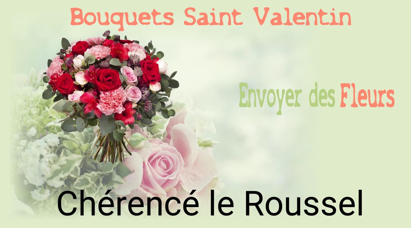 Roses de Saint-Valentin livrées à Chérencé-le-Roussel